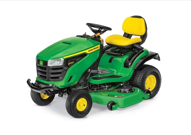 John-Deere-S240-Lawn-Tractor-48-in-Deck-Greentools-Pro-06-05-2026_01_22_AM John Deere S240 Lawn Tractor – 21.5 HP V-Twin, 48-Inch Edge Deck, K46 Hydrostatic, 20-Inch Rear Tires - Image 1