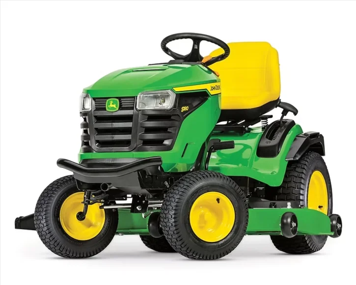 lawn mowers 360 product image John Deere S180 Lawn Tractor – 54" Edge Deck, 24 HP V-Twin ELS, Hydrostatic Mower with Easy Change Oil for 1–3 Acre Lawns - Image 1